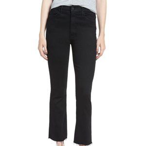 Mother The Hustler High Waist Ankle Fray Jeans